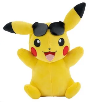 POKÉMON PELUCHE PIKACHU CON GAFAS DE SOL 20 CM