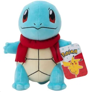 POKÉMON PELUCHE SQUIRTLE CON BUFANDA 20 CM