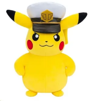 POKÉMON PELUCHE CAPTAIN PIKACHU 20 CM