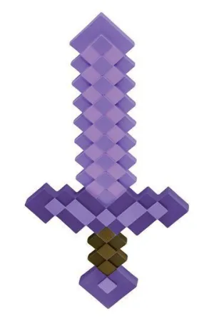 MINECRAFT RÉPLICA PLÁSTICO ESPADA ENCANTADA 51 CM