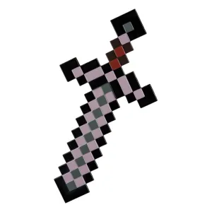 MINECRAFT RÉPLICA PLÁSTICO NETHER SWORD 51 CM