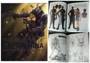 THE ANALYSIS OF EX MACHINA APPLESEED SAGA ARTBOOK ED. JAPONESA