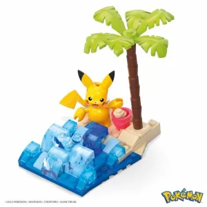 POKEMON CONTRUCCION 79 PIEZAS PIKACHU'S BEACH SPLASH