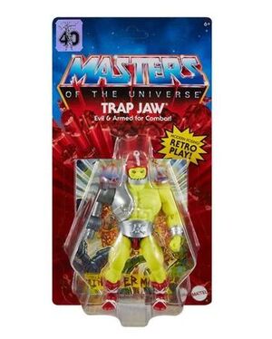 MASTERS OF THE UNIVERSE FIGURA MINI COMIC MOTU ORIGINS TRAP JAW