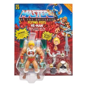 MASTERS OF THE UNIVERSE ORIGINS FIG 14 CM HE-MAN PUÑO VOLADOR