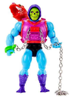 MASTERS OF THE UNIVERSE ORIGINS FIG DELUXE 14 CM MOTO DRAGON BLASTER SKELETOR