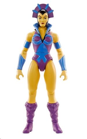 MASTERS OF THE UNIVERSE ORIGINS FIGURAS COLECCIÓN CARTOON: EVIL-LYN 14 CM