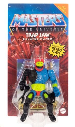 MASTERS DEL UNIVERSO ORIGINS FIGURAS TRAP JAW 14 CM