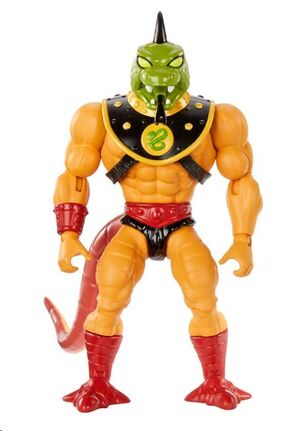 MASTERS OF THE UNIVERSE ORIGINS FIGURAS SNAKE MEN: REPTILAX 14 CM
