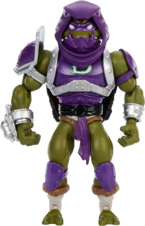 MASTERS OF THE UNIVERSE X TMNT: TURTLES OF GRAYSKULL FIGURA DONATELLO 14 CM