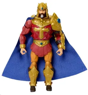 MASTERS DEL UNIVERSO NUEVA ETERNIA MASTERVERSE FIGURA KING RANDOR 18 CM