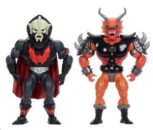 MASTERS OF THE UNIVERSE X STRANGER THINGS ORIGINS PACK DE 2 FIGURAS HORDAK & HELLFIRE-MAN 14 CM