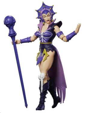 MASTERS DEL UNIVERSO  ORIGINS FIGURA CARTOON COLLECTION: EVIL-LYN 14 CM