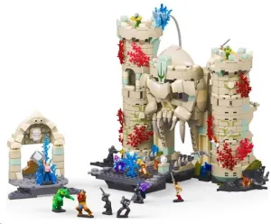 MASTERS DEL UNIVERSO MATTEL BRICK SHOP SET DE CONSTRUCCIÓN CASTILLO GRAYSKU