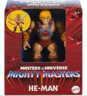 MASTERS OF THE UNIVERSE MIGHTY MASTERS HE-MAN