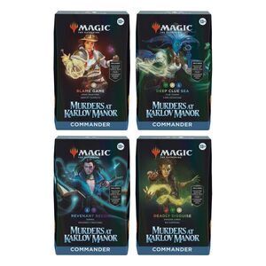 MAGIC - MURDERS AT KARLOV MANOR MAZO DE COMMANDER (INGLÉS)