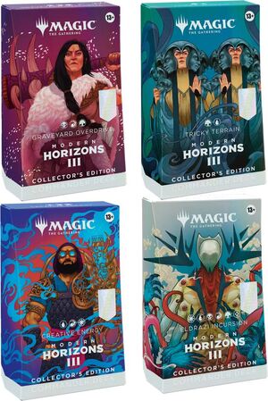 MAGIC - HORIZONTES DE MODERN 3 MAZO COMMANDER COLECCIONISTA (INGLÉS)