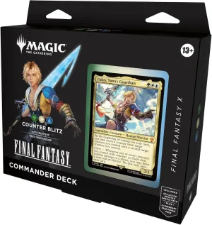 MAGIC - FINAL FANTASY MAZO DE COMMANDER COUNTER BLITZ - INGLÉS