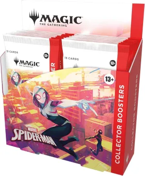 MAGIC - MARVEL SPIDERMAN CAJA DE SOBRES DE COLECCIONISTA (12) (INGLÉS)