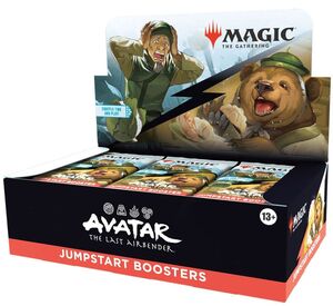 MAGIC - AVATAR: LA LEYENDA DE AANG CAJA SOBRES DE JUMPSTART (24) (INGLÉS)