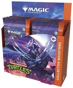MAGIC - TEENAGE MUTANT NINJA TURTLES CAJA SOBRES DE COLEECIONISTA (12) (INGLÉS)