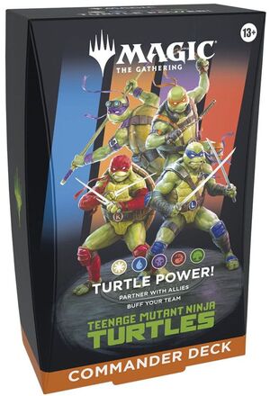 MAGIC - TEENAGE MUTANT NINJA TURTLES MAZO DE COMMANDER (INGLÉS)