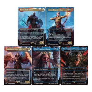 MAGIC: SECRET LAIR X PLAYSTATION: GOD OF WAR: NORSE SOBRE EN INGLÉS