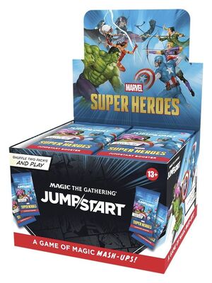 MAGIC - MARVEL SUPER HEROES CAJA DE SOBRES DE JUMPSTART (INGLÉS)