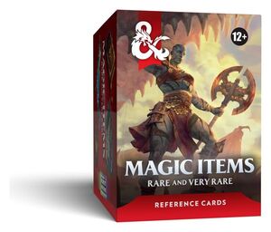 DUNGEONS & DRAGONS RPG CARTAS DE REFERENCIA - OBJETOS MÁGICOS (RAROS Y MUY RAROS) - EDICIÓN INGLÉS