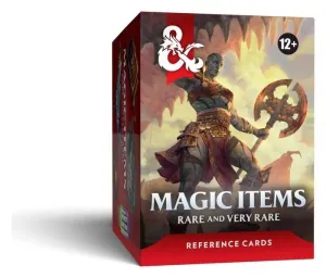 DUNGEONS & DRAGONS RPG CARTAS DE REFERENCIA - OBJETOS MÁGICOS (RAROS Y MUY RAROS) - EDICIÓN INGLÉS
