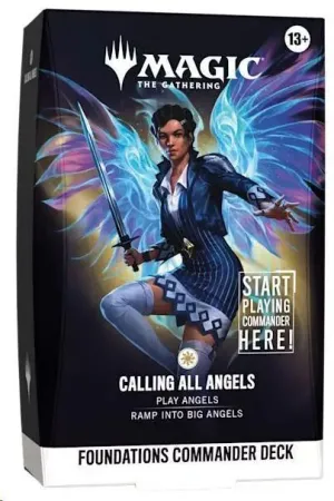 MAGIC - CIMIENTOS MAZO DE COMMANDER CALLING ALL ANGELS (INGLÉS)