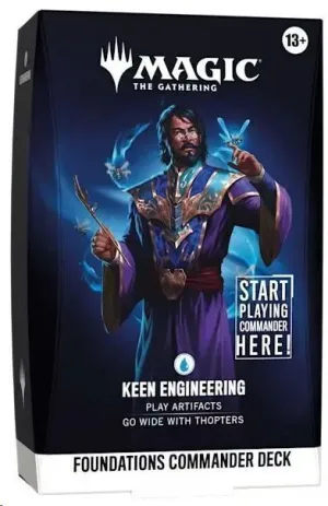 MAGIC - CIMIENTOS MAZO DE COMMANDER KEEN ENGINEERING (INGLÉS)