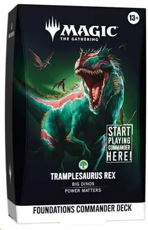 MAGIC - CIMIENTOS MAZO DE COMMANDER TRAMPLESAURUS REX (INGLÉS)