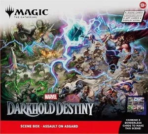 MAGIC - MARVEL: DESTINO DEL DARKHOLD CAJA DE ESCENA ASSAULT ON ASGARD (INGLÉS)