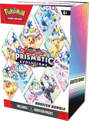 POKEMON JCC SCARLET & VIOLET 8.5 PRISMATIC EVOLUTIONS BOOSTER BUNDLE - INGLÉS