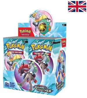 POKEMON JCC SCARLET & VIOLET 09 JOURNEY TOGETHER BOOSTER - INGLÉS