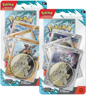 POKEMON JCC SCARLET & VIOLET 09 JOURNEY TOGETHER PREMIUM CHECKLANE BLISTER - INGLÉS