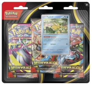 POKEMON JCC MEGAEVOLUCIÓN PACK DE 3 SOBRES DE REFUERZO