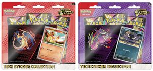POKEMON JCC MEGAEVOLUCIÓN HÉROES ASCENDENTES COLECCIÓN CON PEGATINAS ESPECIALES - INGLÉS