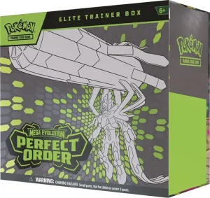 POKEMON JCC MEGAEVOLUCIÓN CAJA DE ENTRENADOR ÉLITE PERFECT ORDER - INGLÉS