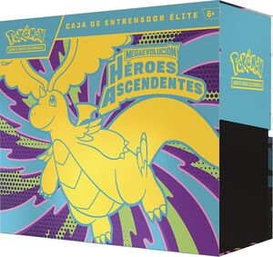 POKEMON JCC MEGAEVOLUCIÓN HÉROES ASCENDENTES CAJA DE ENTRENADOR ÉLITE