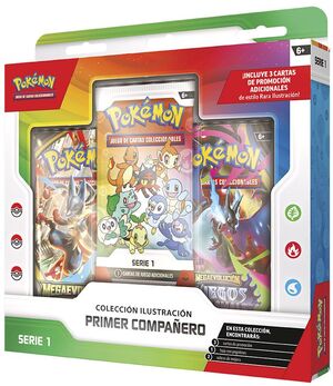 POKEMON JCC COLECCIÓN ILUSTRACIÓN PRIMER COMPAÑERO SERIE 1