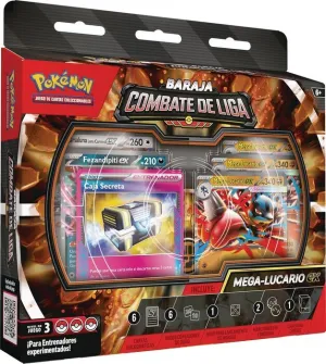 POKEMON JCC BARAJA DE COMBATE MEGA-LUCARIO