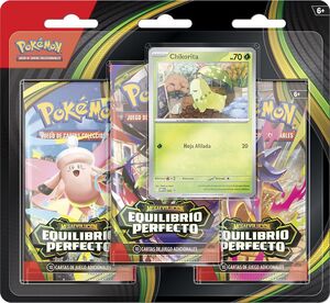 POKEMON JCC MEGAEVOLUCIÓN EQUILIBRIO PERFECTO PACK 3 SOBRES