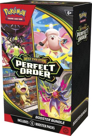 POKEMON JCC MEGAEVOLUCIÓN LOTE DE SOBRES DE REFUERZO PERFECT ORDER - INGLÉS