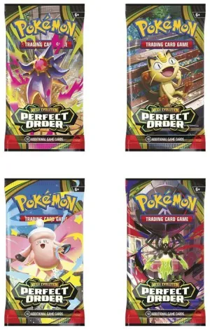 POKEMON JCC MEGAEVOLUCIÓN SOBRE DE REFUERZO PERFECT ORDER - INGLÉS