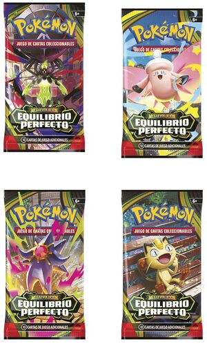 POKEMON JCC MEGAEVOLUCIÓN SOBRE DE REFUERZO EQUILIBRIO PERFECTO