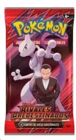 POKEMON JCC ESCARLATA Y PÚRPURA RIVALES PREDESTINADOS SOBRE