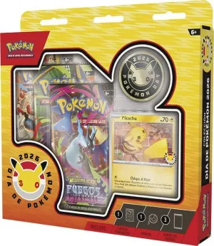 POKEMON JCC MEGAEVOLUCIÓN FUEGOS FANTASMALES COLECCIÓN DÍA DE POKEMON 2026
