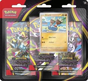 POKEMON JCC MEGAEVOLUCIÓN OSCURIDAD ABSOLUTA 3-PACK BLISTER (CASTELLANO)
